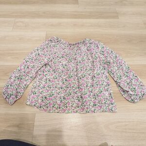 Pearl By Lela Rose Floral Light Weight Blouse - Size S